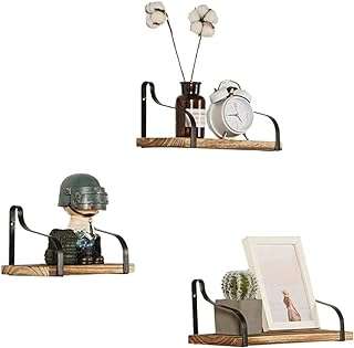 Coolbaby ensemble de 3 étagères de rangement murales flottantes en bois massif naturel rustique pour salle. DIAYTAR COTE D'IVOIRE  - Votre source incontournable de produits discount pour la maison, l'électroménager, l'informatique, la mode et les gadgets. Nous sommes fiers de vous offrir une sélection variée à des prix exceptionnels. Parcourez notre boutique en ligne dès maintenant et trouvez les meilleures affaires!