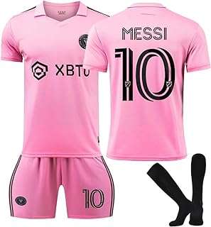 Ensemble de maillot de football vocatine pour enfants messi maillot miami maillots. DIAYTAR COTE D'IVOIRE, votre destination shopping en ligne pour tous vos besoins discount. Trouvez tout ce dont vous avez besoin dans une seule boutique, des articles pour la maison aux gadgets incontournables, et réalisez des économies tout en satisfaisant vos envies.