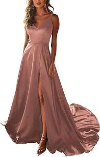 Robe de bal longue en satin annadress pour femme ligne a sur le côté. DIAYTAR COTE D'IVOIRE, votre destination shopping discount en ligne. Parcourez notre catalogue étendu et faites votre choix parmi notre vaste gamme de produits pour la maison, l'électroménager, l'informatique et la mode. Profitez de nos prix imbattables et réalisez des économies substantielles dès maintenant.