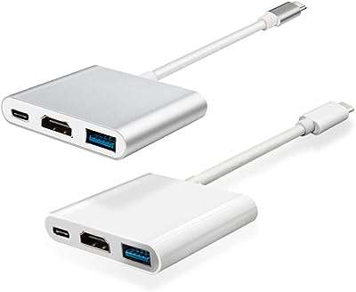 Port hdmi 4k usb c (type c) vers avec adaptateur de port. Ne cherchez plus, DIAYTAR COTE D'IVOIRE  est là pour vous offrir les meilleurs deals en ligne ! Explorez notre vaste sélection de produits à prix réduits, incluant tout ce dont vous avez besoin pour votre maison, votre cuisine, votre garde-robe et bien plus encore. Profitez de nos offres discount sur les dernières tendances et économisez tout en restant à la pointe de la mode.