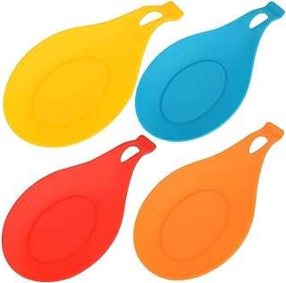 Repose cuillère en silicone elikdon pour la cuisine porte cuillère de cuisine flexible. DIAYTAR COTE D'IVOIRE  - Votre solution en ligne pour des achats malins à petit prix. Explorez notre vaste gamme de produits discount, des indispensables pour la maison aux dernières nouveautés en matière d'informatique, de mode et de gadgets. Économisez sans compromis sur la qualité en choisissant notre boutique en ligne.