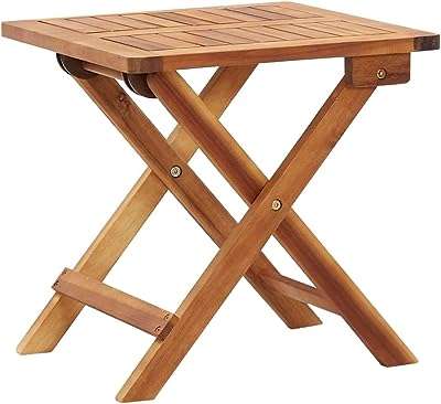 Vidaxl table basse pliante d'extérieur robuste en bois d'acacia résistant aux intempéries pour porche. Ne payez plus le prix fort pour vos achats en ligne, choisissez DIAYTAR COTE D'IVOIRE  et économisez ! Découvrez notre boutique en ligne généraliste offrant une multitude de produits discount, allant des articles pour la maison aux dernières tendances mode en passant par l'informatique et les gadgets. Faites des économies sur tous vos achats sans compromis sur la qualité.