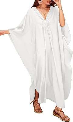Robe de plage caftan à manches courtes grande taille pour femme. Vous cherchez des produits de qualité à petit prix ? Ne cherchez plus ! DIAYTAR COTE D'IVOIRE  est votre destination en ligne pour tous vos besoins discount. Explorez notre sélection variée, allant de la maison à l'électroménager, de l'informatique à la mode et aux gadgets, et découvrez des offres exceptionnelles qui correspondent à votre budget. Faites des économies sans compromettre la qualité avec DIAYTAR COTE D'IVOIRE .