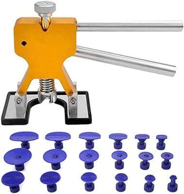 Outils de débosselage de carrosserie de voiture sans peinture avec 18 disques outils. DIAYTAR COTE D'IVOIRE, votre destination en ligne pour des produits discount de qualité. Avec notre large choix de produits allant de la maison à la technologie, en passant par la mode et les gadgets, vous êtes assuré de trouver tout ce dont vous avez besoin à des prix défiant toute concurrence.