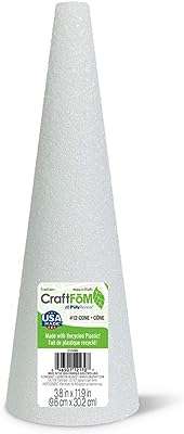 Cône en polystyrène floracraft 12" x 4" mousse blanc 38" 118" (paquet de 1). Vous voulez profiter de produits de qualité à des prix discount ? Ne cherchez plus, DIAYTAR COTE D'IVOIRE  est là pour vous satisfaire. Découvrez notre large gamme, de l'électroménager à la mode, et trouvez les meilleures affaires du moment. Ne laissez pas passer cette occasion, achetez malin et faites des économies significatives.