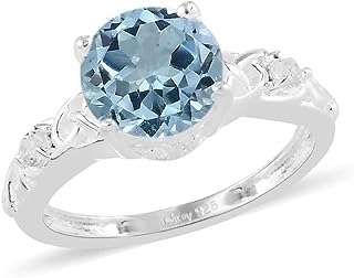 Lc store magnifiques bagues de fiançailles pour femmes pierre de topaze bleue naissance d'amour en argent. DIAYTAR COTE D'IVOIRE  - Votre destination en ligne pour des achats malins. Avec notre sélection de produits discount, allant de la maison à l'électronique, de la mode à l'informatique, vous pouvez économiser tout en comblant vos besoins. Ne manquez pas nos offres spéciales et réalisez des économies considérables dès aujourd'hui!