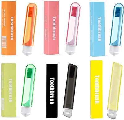 Goodrn 6 pièces brosses à dents de voyage mini ensemble souples. DIAYTAR COTE D'IVOIRE, votre partenaire en ligne pour des produits discount de qualité à des prix imbattables ! Trouvez tout ce dont vous avez besoin, des articles pour la maison aux appareils électroménagers, en passant par les accessoires informatiques et les produits tendance de la mode. Faites des bonnes affaires dès maintenant en visitant notre boutique en ligne.