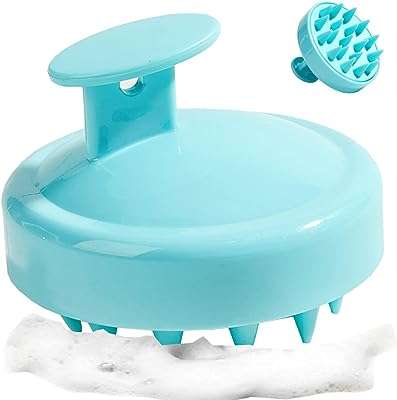 Brosse à shampoing nettoyante pour cheveux masseur de cuir chevelu brosse en silicone