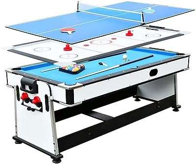 Table de billard bleue de 7 pieds + air hockey tennis de table plan couverture pour jeu. DIAYTAR COTE D'IVOIRE  - la solution pour des achats discount en ligne simples et rapides. Trouvez tout ce dont vous avez besoin sans vous ruiner, de la maison à l'électroménager en passant par l'informatique et la mode. Profitez de nos prix compétitifs et faites des économies dès maintenant.