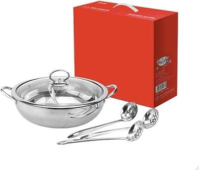 Ensemble de cuisine shabu double face en acier inoxydable 5 pièces. Faites des économies avec DIAYTAR COTE D'IVOIRE, la boutique en ligne qui propose des produits discount pour tous. Que vous cherchiez des équipements pour la maison, des appareils électroménagers, des gadgets ou des vêtements tendance, nous avons tout ce dont vous avez besoin à des prix incroyables.