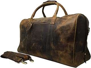 Sac de voyage jalad 20" en cuir de buffle pour voyage bagages de nuit sport et week end. DIAYTAR COTE D'IVOIRE  vous offre un large choix de produits discount, allant des appareils électroménagers dernier cri aux vêtements à la mode en passant par les gadgets les plus innovants. Faites vos achats en ligne en toute simplicité et bénéficiez de prix avantageux pour équiper votre maison avec style, sans vous ruiner.