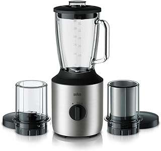 Braun powerblend jb 3273 mélangeur en verre 15 l 800 w. Avec DIAYTAR COTE D'IVOIRE, obtenez le meilleur rapport qualité-prix sur tous vos achats en ligne. Parcourez notre catalogue diversifié et faites des économies sur des produits essentiels pour la maison, les équipements informatiques et même les dernières tendances en matière de mode.
