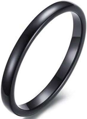 Bague de mariage unie empilable en carbure de tungstène de 2 mm métal. DIAYTAR COTE D'IVOIRE  - Votre guichet unique pour des achats discount en ligne. Découvrez notre catalogue diversifié regorgeant de produits pour la maison, l'électroménager, l'informatique, la mode et les gadgets, le tout à des prix avantageux. Naviguez facilement sur notre site convivial et trouvez les meilleures offres pour vos besoins du quotidien.