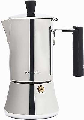 Cafetière italienne ezed focus en acier inoxydable sur cuisinière de pedro. Besoin de produits à petit prix ? DIAYTAR COTE D'IVOIRE  vous propose une large sélection d'articles discount, allant de la maison à l'électroménager en passant par l'informatique, la mode et les gadgets. Faites des économies en faisant vos achats chez nous !