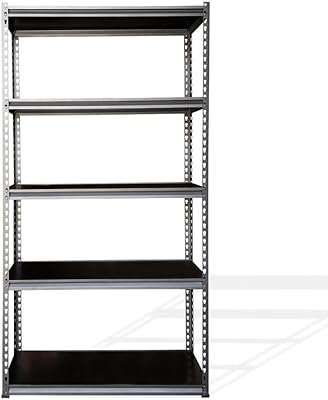 Étagère de rangement robuste à 5 niveaux khaira pour la maison le garage et l'entrepôt. DIAYTAR COTE D'IVOIRE  vous ouvre les portes d'un univers de bonnes affaires. Découvrez notre large gamme de produits discount, allant des indispensables de la maison aux dernières tendances mode, en passant par les gadgets innovants. Profitez d'offres exceptionnelles et de prix imbattables pour des achats malins et éclairés.