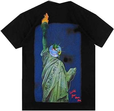 Scott astroworld flame statue de la liberté t shirt homme femme. Visitez DIAYTAR COTE D'IVOIRE  et profitez de notre sélection exceptionnelle de produits discount. Que vous recherchiez des articles pour la maison, de l'électroménager, de l'informatique ou de la mode, notre boutique en ligne vous offre des produits de qualité à prix réduit, sans compromis sur la satisfaction du client.