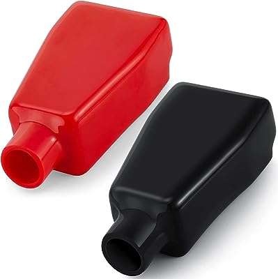 Couvre bornes de batterie couvercles de protection d'isolation couvre câbles positifs et négatifs rouges noirs pour voitures. Ne payez pas plus cher pour vos achats ! DIAYTAR COTE D'IVOIRE  propose une sélection de produits discount pour tous les budgets, allant de la maison à l'électroménager en passant par l'informatique, la mode et les gadgets. Faites des économies sans compromis sur la qualité !