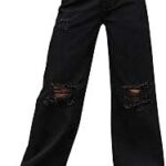 Socallem down jean taille haute décontracté pour femme jambe large déchiré. Découvrez DIAYTAR COTE D'IVOIRE, la boutique en ligne où vous trouverez des articles discount pour tous les aspects de votre vie quotidienne. Que vous recherchiez des équipements pour la maison, des appareils électroniques dernier cri, des vêtements à la mode ou des gadgets innovants, notre vaste sélection de produits vous garantit des économies substantielles sans sacrifier la qualité. Faites des achats malins et profitez de prix imbattables avec DIAYTAR COTE D'IVOIRE .