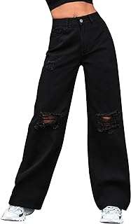 Socallem down jean taille haute décontracté pour femme jambe large déchiré. Découvrez DIAYTAR COTE D'IVOIRE, la boutique en ligne où vous trouverez des articles discount pour tous les aspects de votre vie quotidienne. Que vous recherchiez des équipements pour la maison, des appareils électroniques dernier cri, des vêtements à la mode ou des gadgets innovants, notre vaste sélection de produits vous garantit des économies substantielles sans sacrifier la qualité. Faites des achats malins et profitez de prix imbattables avec DIAYTAR COTE D'IVOIRE .