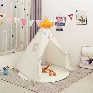 Tente tipi d'intérieur pour enfants cordova de jeu en toile pliable pour filles et garçons. À la recherche de bonnes affaires ? Ne cherchez plus ! DIAYTAR COTE D'IVOIRE  est là pour vous. Avec une gamme complète de produits discount, allant de la maison à l'électroménager, de l'informatique à la mode et aux gadgets tendance, vous trouverez sûrement ce que vous cherchez tout en réalisant des économies substantielles.