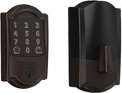 Serrure intelligente wifi schlage avec camelot edge en bronze antique par encode. Ne payez pas plus cher pour les mêmes produits ailleurs ! DIAYTAR COTE D'IVOIRE  propose une large gamme de produits de qualité à des prix discount. Trouvez tout ce dont vous avez besoin, des appareils ménagers aux gadgets dernier cri, et économisez de l'argent sans compromettre la qualité.
