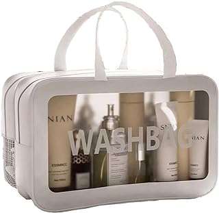Yamlaik trousse de toilette portable de voyage de grande capacité trousse séparée à 2 couches avec poignées. DIAYTAR COTE D'IVOIRE  - La référence en ligne pour des achats malins ! Explorez notre catalogue varié incluant des produits discount pour la maison, l'électroménager, l'informatique et la mode. Optez pour la qualité à petit prix et ne manquez pas nos promotions exclusives.