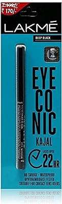 Eyeliner kohl iconique lakme 22h sans bavures noir profond. Vous voulez profiter de produits de qualité à des prix discount ? Ne cherchez plus, DIAYTAR COTE D'IVOIRE  est là pour vous satisfaire. Découvrez notre large gamme, de l'électroménager à la mode, et trouvez les meilleures affaires du moment. Ne laissez pas passer cette occasion, achetez malin et faites des économies significatives.