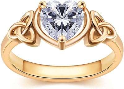 Bagues de fiançailles en or 18 carats avec cristaux de zircone cubique pour femmes. Découvrez DIAYTAR COTE D'IVOIRE  et préparez-vous à vivre l'expérience d'achat en ligne ultime. Notre boutique propose une gamme complète de produits discount, de la maison aux appareils électroniques, en passant par la mode, offrant ainsi des solutions abordables pour tous vos besoins.