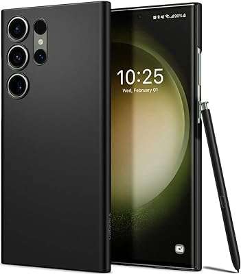Coque spigen samsung galaxy s23 ultra (2023) air skin noir. DIAYTAR COTE D'IVOIRE  - votre guichet unique pour des trouvailles discount dans tous les domaines ! Découvrez notre collection riche et variée de produits, allant de l'électroménager pratique à l'informatique performante en passant par la mode. Faites des économies considérables sur des articles de qualité, sans compromettre votre style ou vos besoins essentiels. Choisissez la commodité de nos options de livraison rapides et profitez d'une expérience de magasinage en ligne sans tracas dès aujourd'hui !