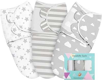 Visso lot de 3 sacs de couchage pour bébé couverture d'emmaillotage. DIAYTAR COTE D'IVOIRE  - votre partenaire pour un shopping discount en ligne réussi. Parcourez notre assortiment complet de produits discount, incluant tout ce dont vous avez besoin pour la maison, l'électroménager, l'informatique, la mode et les gadgets. Profitez de nos prix avantageux et faites des économies sur vos achats en ligne, sans compromis sur la qualité.