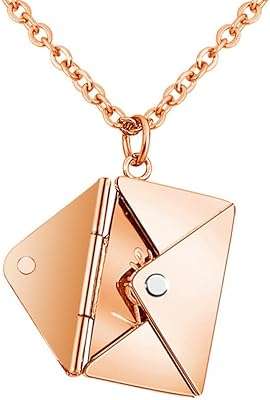 Collier enveloppe lettre d'amour goodrn pour femme gravé avec la phrase. Vous cherchez des bonnes affaires en ligne ? Rendez-vous sur DIAYTAR COTE D'IVOIRE, votre destination idéale pour des produits discount dans tous les secteurs. Trouvez des offres incroyables sur des produits essentiels tels que l'électroménager, l'informatique et la mode. Économisez tout en faisant des achats intelligents chez nous.