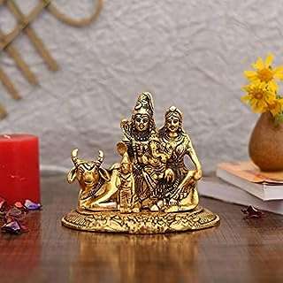 Statue d'idole de collection inde shiva parvati ganesh shiv parivar murti fabriquée à la main. Faites des économies considérables sur tous vos achats en ligne avec DIAYTAR COTE D'IVOIRE . Notre boutique en ligne vous propose une variété de produits discount, allant des équipements informatiques aux vêtements tendance, en passant par les accessoires pour la maison et les appareils ménagers.