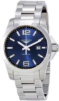 Montre conquest pour homme l3.760.4.96.6 à cadran bleu en acier inoxydable. Besoin de produits discount ? DIAYTAR COTE D'IVOIRE  est là pour vous ! Parcourez notre large éventail de produits allant des articles de maison aux gadgets dernier cri, et réalisez des économies sur chaque achat. Alors n'attendez plus, faites confiance à notre expertise pour vous offrir le meilleur au prix le plus bas !