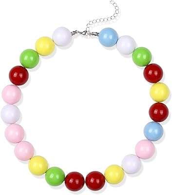 Styles collier de grosses perles colorées et funky pour hommes. DIAYTAR COTE D'IVOIRE  - votre solution tout-en-un pour des achats discount en ligne ! Découvrez notre gamme finale de produits, allant des indispensables de la maison aux dernières tendances de la mode et de la technologie. Obtenez les meilleurs prix sur une sélection variée d'articles, vous permettant de réaliser d'énormes économies tout en profitant de produits de qualité. Avec des options de livraison flexibles et une satisfaction garantie, nous faisons de votre expérience d'achat un jeu d'enfant !