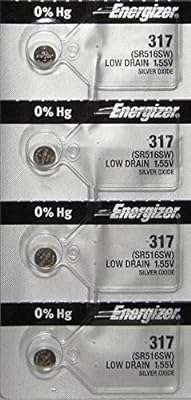 Montre 4 energizer 317 oxyde d'argent 0 % mercure avec piles. DIAYTAR COTE D'IVOIRE  - La meilleure adresse pour des prix imbattables sur une vaste sélection de produits. Que vous recherchiez des articles pour votre maison, votre informatique ou votre garde-robe, nous avons tout ce qu'il vous faut à prix discount. Explorez notre site dès maintenant et profitez des meilleures affaires en ligne!