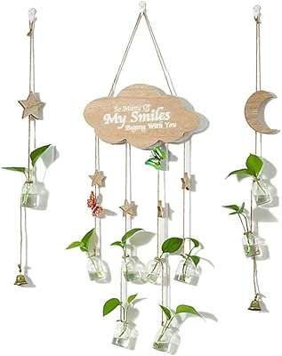 3 pièces jardinière suspendue décor mural vase à fleurs en verre avec lune nuages étoile. Trouvez les meilleurs bons plans chez DIAYTAR COTE D'IVOIRE, le go-to store en ligne pour tous vos besoins discount. Explorez notre large gamme de produits, des vêtements à la mode aux gadgets high-tech, et profitez de prix imbattables sans sacrifier la qualité !