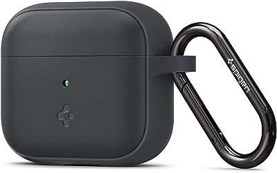 Coque en silicone souple spigen conçue pour les airpods 3e génération. À la recherche de bons plans en ligne ? Ne cherchez pas plus loin que DIAYTAR COTE D'IVOIRE  ! Notre boutique généraliste vous propose une large gamme de produits discount, allant des articles pour la maison aux appareils électroménagers, en passant par l'informatique, la mode et les gadgets. Faites des économies tout en trouvant des produits de qualité, le tout en quelques clics seulement.