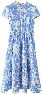 Robe bohème femmes robes d'été mignon en mousseline de soie. DIAYTAR COTE D'IVOIRE  - la référence en matière de shopping en ligne à prix réduit. Trouvez tout ce dont vous avez besoin pour votre maison, de l'électroménager pratique aux articles de mode tendance, en passant par les dernières innovations technologiques. Faites des économies sans compromettre la qualité avec notre selection de produits discount de confiance.