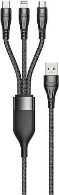 Câble de données jbq 3 en 1 avec synchronisation de charge rapide 5a tressée en nylon. Vous voulez dépenser moins tout en obtenant plus ? DIAYTAR COTE D'IVOIRE  est là pour vous ! Profitez de nos offres exceptionnelles sur une large gamme de produits, allant des articles ménagers à l'électroménager, en passant par les gadgets et la mode. Faites des économies sans compromettre la qualité.