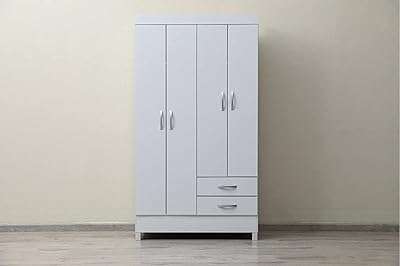 Pann emirates home furniture armoire 4 portes avec 2 tiroirs de clean. Besoin de renouveler votre intérieur sans vous ruiner ? DIAYTAR COTE D'IVOIRE  est là pour vous offrir une vaste gamme de produits discount pour la maison, des meubles aux accessoires décoratifs en passant par les appareils électroménagers. Profitez de notre sélection de qualité à des prix incroyables et transformez votre maison sans vous soucier de votre budget.