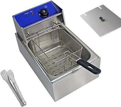 Friteuse électrique commerciale en acier inoxydable réservoir de graisse de 10 l. À la recherche de produits discount de qualité ? Ne cherchez plus ! DIAYTAR COTE D'IVOIRE  vous propose une sélection variée d'articles pour la maison, l'électroménager, l'informatique et la mode à des prix imbattables. N'hésitez plus et faites des économies en optant pour nos offres attractives !
