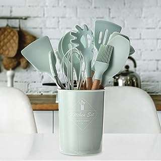 Ensemble d'ustensiles de cuisine en silicone 11 pièces ustensiles bois antiadhésifs. Ne cherchez plus ailleurs, DIAYTAR COTE D'IVOIRE  vous offre le meilleur choix de produits discount en ligne. Avec notre assortiment varié et nos prix compétitifs, vous trouverez tout ce dont vous avez besoin pour la maison, l'électronique, l'informatique et la mode. Faites des économies tout en faisant des achats intelligents.