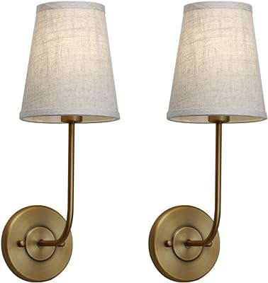 Ensemble de 2 appliques murales rustiques vintage primo avec entonnoir évasé en toile. À la recherche de bons plans ? Rendez-vous sur DIAYTAR COTE D'IVOIRE, votre partenaire en ligne pour des produits discount de qualité. Parcourez notre large éventail de produits, allant de l'électroménager de pointe à la mode tendance, et profitez d'économies incroyables tout en apportant une touche de style à votre vie quotidienne.