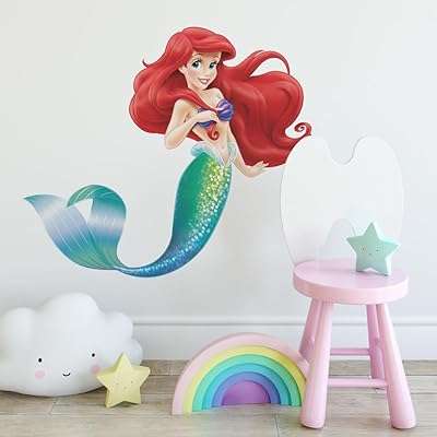Roommates la petite sirène rmk2360gm autocollant mural géant en vinyle multicolore. Faites des économies importantes sur tous vos achats grâce à DIAYTAR COTE D'IVOIRE, votre boutique en ligne préférée pour des offres discount exceptionnelles. Du petit électroménager à la mode tendance en passant par les gadgets high-tech, découvrez notre large sélection d'articles à prix réduits dès aujourd'hui!