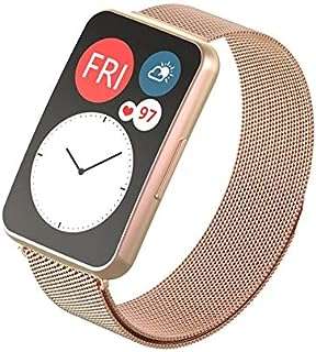 Bracelet milanais de remplacement dado compatible avec la montre huawei fit bracelet en acier. DIAYTAR COTE D'IVOIRE  : votre partenaire idéal pour des achats en ligne abordables et variés. Parcourez notre large sélection de produits discount, des appareils électroménagers aux vêtements et accessoires de mode, en passant par les gadgets dernier cri. Faites des économies sans compromettre la qualité grâce à DIAYTAR COTE D'IVOIRE  !