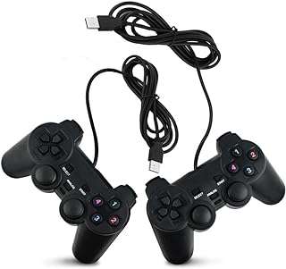 Sqdeal lot de 2 manettes de jeu usb manette de jeu contrôleur filaire avec moteurs. DIAYTAR COTE D'IVOIRE  est là pour rendre votre budget heureux et votre shopping facile. Parcourez notre gamme complète de produits discount de qualité supérieure allant de la maison à l'électroménager, de l'informatique à la mode, et trouvez des articles pour chaque aspect de votre vie à des prix imbattables!