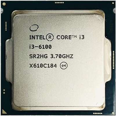 Processeur intel core i3 6100 i3 6100 37 ghz double thread 51. Faites des économies intelligentes sur DIAYTAR COTE D'IVOIRE, votre boutique en ligne de confiance. Avec notre large sélection de produits discount, incluant la maison, l'électroménager, l'informatique et la mode, vous trouverez tout ce dont vous avez besoin à des prix défiant toute concurrence. Ne manquez pas nos offres promotionnelles et commandez en toute simplicité dès maintenant!