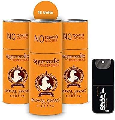 Royal swag cigarettes ayurvédique et à base de plantes saveur de fruits. Vous cherchez des produits de qualité à petit prix ? Ne cherchez plus ! DIAYTAR COTE D'IVOIRE  est votre destination en ligne pour tous vos besoins discount. Explorez notre sélection variée, allant de la maison à l'électroménager, de l'informatique à la mode et aux gadgets, et découvrez des offres exceptionnelles qui correspondent à votre budget. Faites des économies sans compromettre la qualité avec DIAYTAR COTE D'IVOIRE .