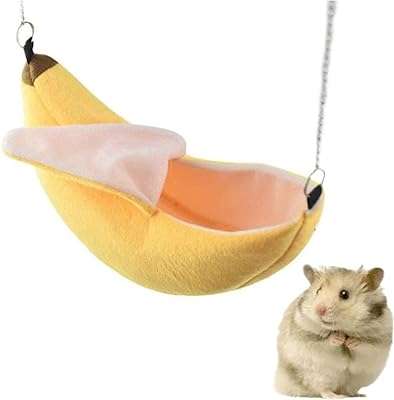 Lingher hamac banane pour petits animaux cage accessoires pour hamster oiseaux de compagnie. DIAYTAR COTE D'IVOIRE  - votre destination pour des produits de qualité à prix réduits. Parcourez notre boutique en ligne pour trouver des offres exceptionnelles sur des articles de maison, d'électroménager, de mode et de gadgets, et économisez tout en enchérissant votre style de vie.