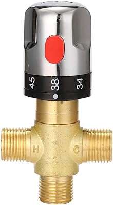 Mélangeur thermostatique de salle de bains vanne en laiton réglable mélangeur d'eau chaude froide contrôle la température. DIAYTAR COTE D'IVOIRE, votre allié pour des achats malins et économiques. Plongez dans notre boutique en ligne remplie de produits discount, allant de l'électroménager à l'informatique, en passant par la mode et les gadgets, et découvrez une manière révolutionnaire de faire des emplettes en ligne. Bénéficiez de tarifs imbattables sans compromis sur la qualité et assurez-vous de trouver de véritables trésors à des prix défiants toute concurrence.